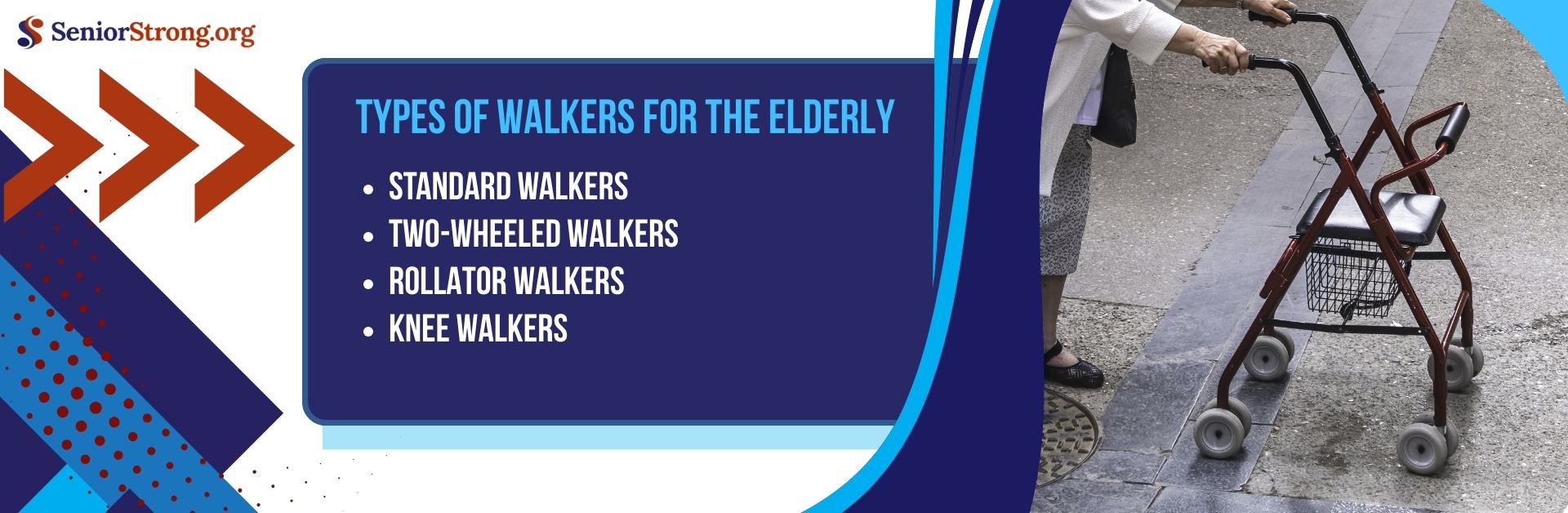 What Are The Different Types Of Walkers For Elderly Loved Ones?