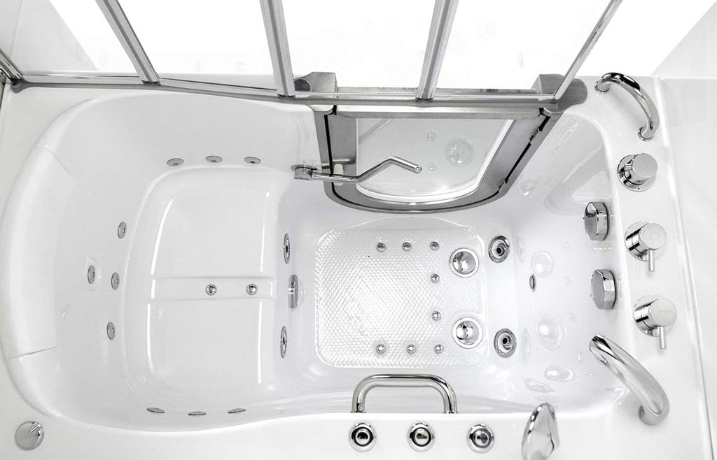 walk in showers for seniors prices