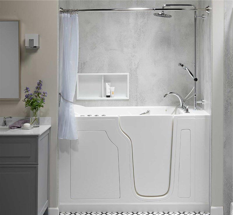 Whirlpool Tub and Shower Combo