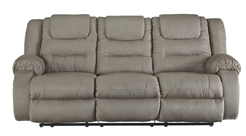 Ashley McCade Contemporary Reclining Sofa