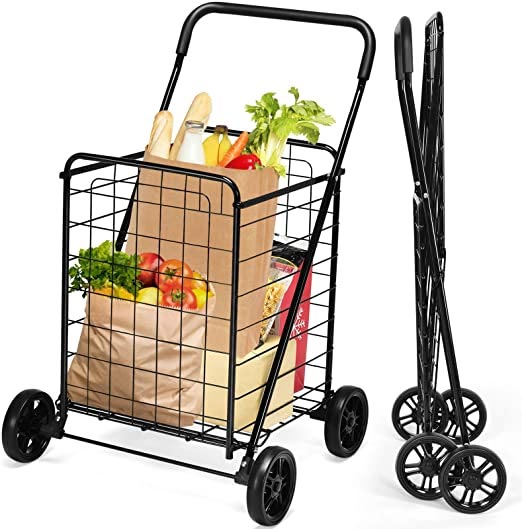 Goplus Shopping Carts For Groceries