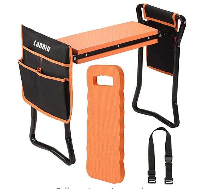 LANNIU Premium Garden Kneeler Seat