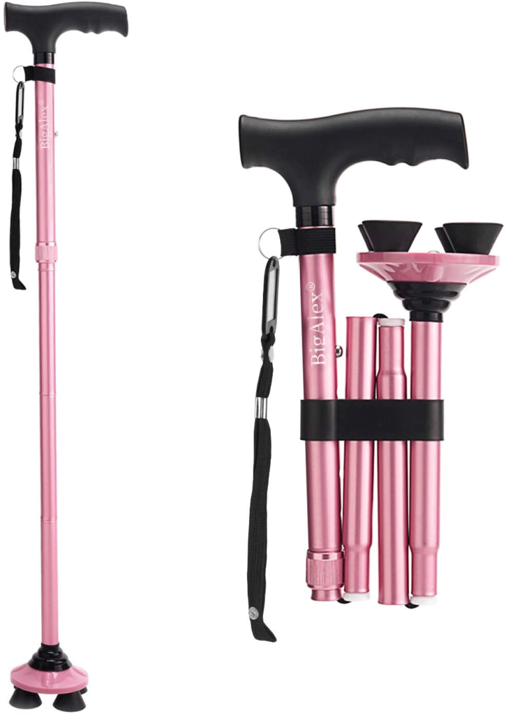 BigAlex Folding Walking Cane