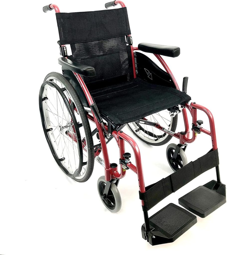 Karman Healthcare 115 Ergonomic Lightweight Manual Wheelchair