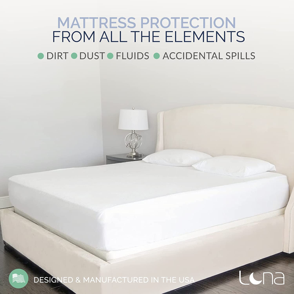 Luna Premium Hypoallergenic Waterproof Mattress Protector