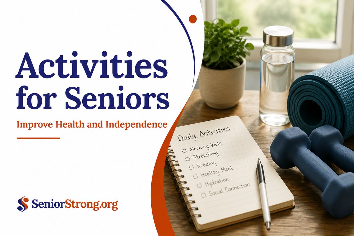 Activities for Seniors What Actually Improves Health, Independence, and Longevity