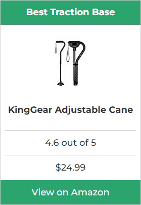 KingGear Adjustable Cane