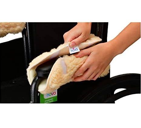 Nova Sheepskin Fleece Armrest Pads