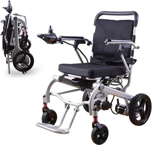 Rubicon Lightweight Foldable Electric Wheelchair