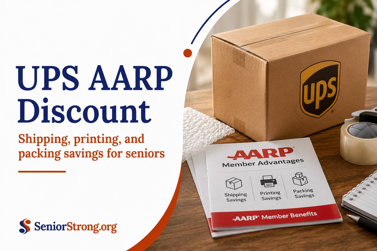 The UPS AARP Discount in 2026 How Seniors Save on Shipping, Printing, and Packing