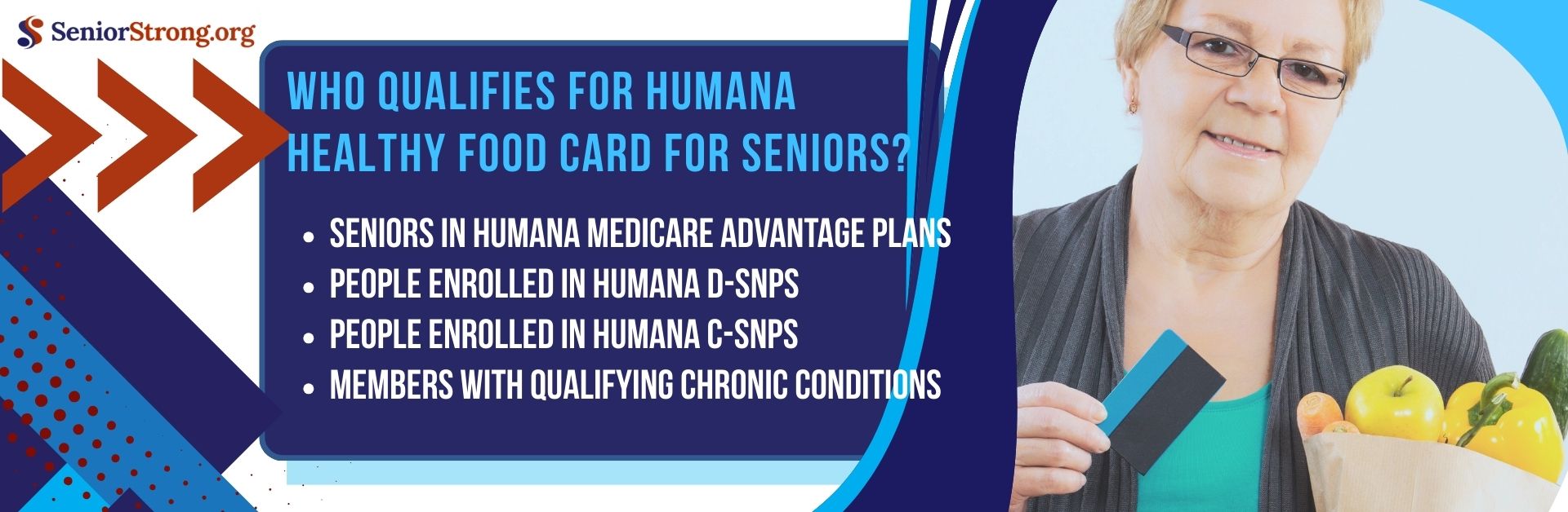 Who Qualifies For Humana Healthy Food Card For Seniors?