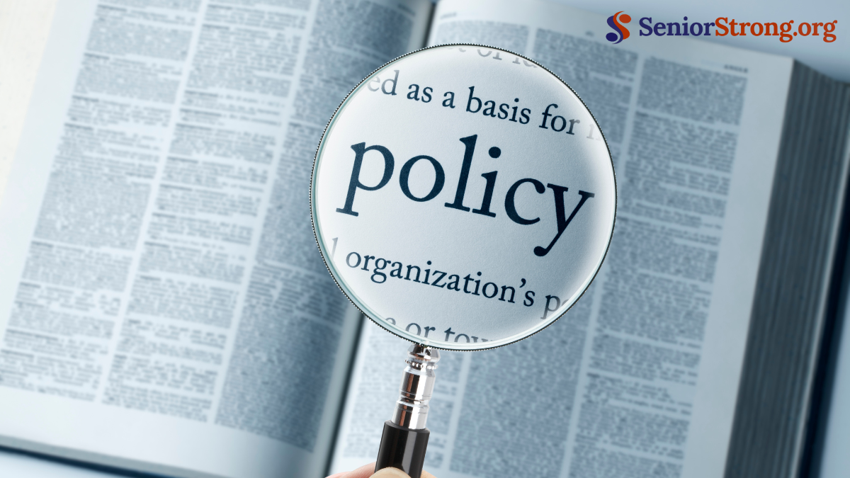 Policy Changes to Facilitate Aging in Place