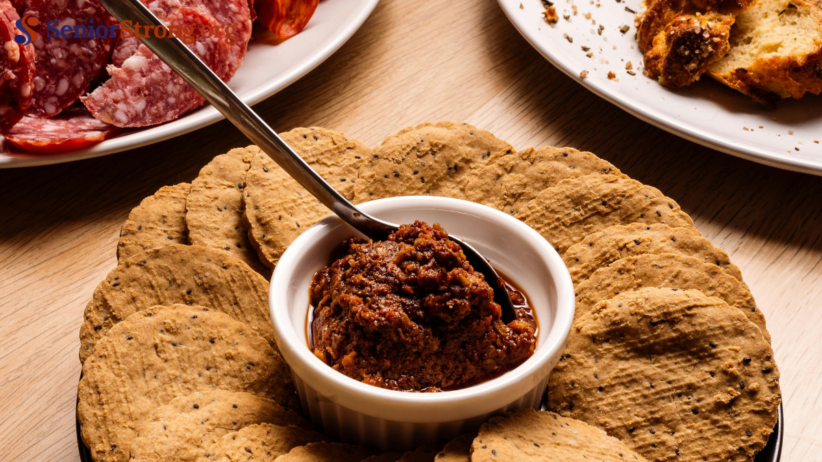 Whole-Grain Crackers With Healthy Spreads